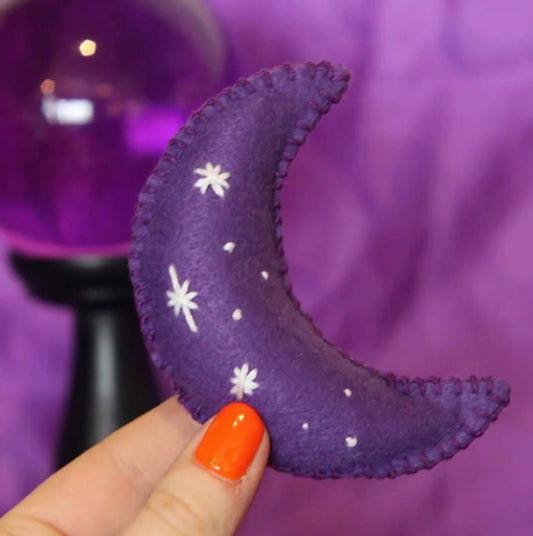 Magical Purple Moon Cat Toy - without Catnip