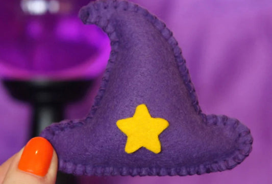 Witches Hat Cat Toy without Catnip