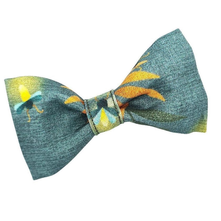 Firefly Cat Bow Tie (Green)