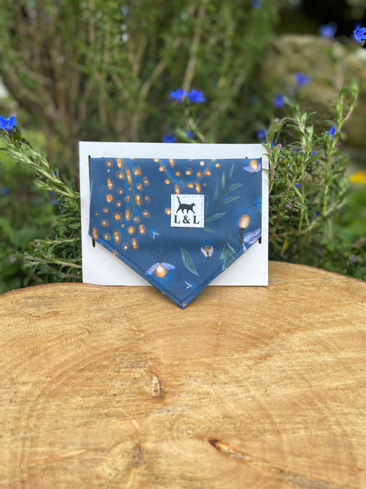 Firefly Cat Bandana (Blue)