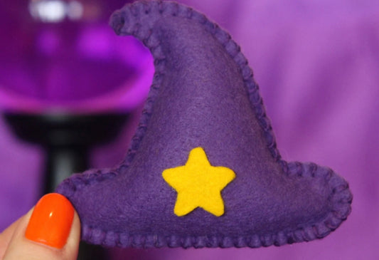 Witches Hat Cat Toy with Catnip
